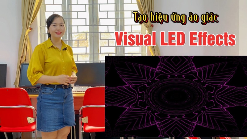 Tạo hiệu ứng ảo giác thiết kế Visual Led After Effects